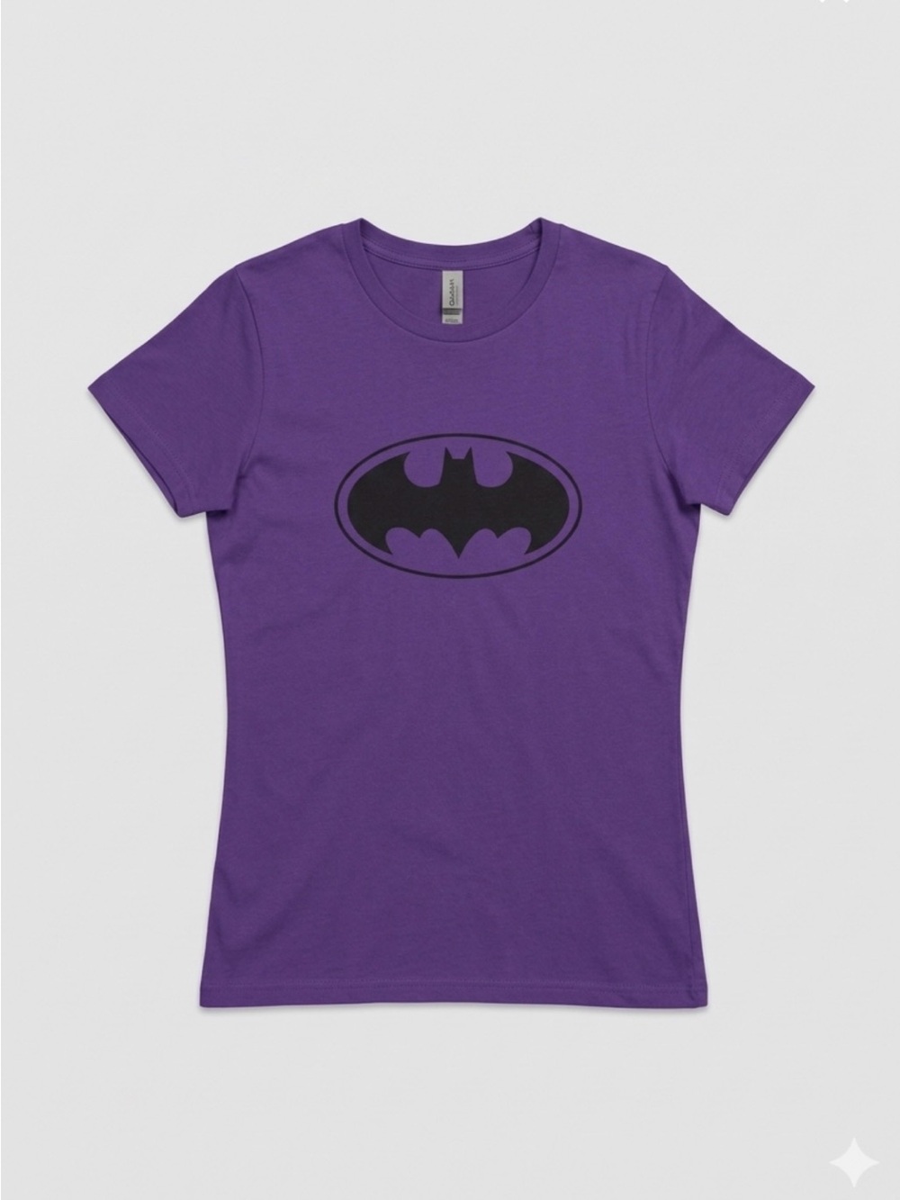 Next Level Apparel Batman Graphic Tee Purple Medium M
